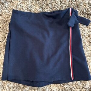 Tommy Hilfiger Navy Skirt with Stripe Detail